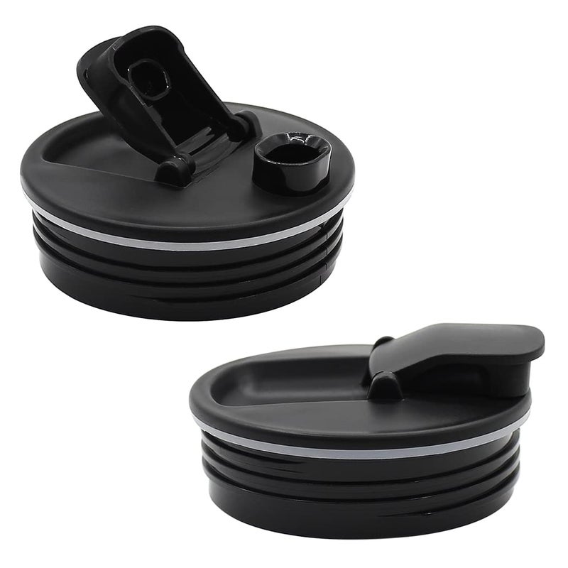Anbige Replacement Parts Lids,Compatible with 16oz Cups for Ninja Blender BL660 BL770 BL740 BL771 BL773CO QB3000/QB3000SSW/QB3004/QB3005 (2 spout lids) - Image 1
